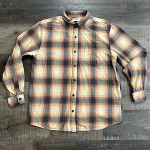 PacSun Men's Plaid Flannel Shirt, EUC